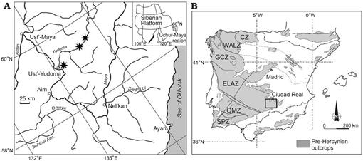 New Finds Of Skeletal Fossils In The Terminal Neoproterozoic Of The Siberian Platform And Spain