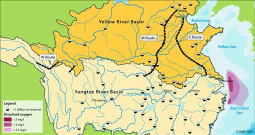 Ocean Pollution from Land-based Sources: East China Sea, China