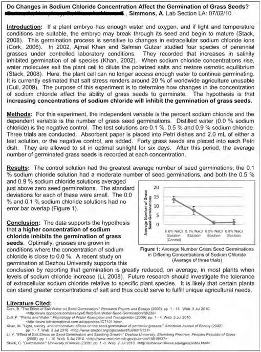 term paper as a miniature research report