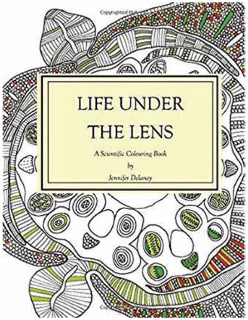 Download Life Under The Lens A Scientific Colouring Book