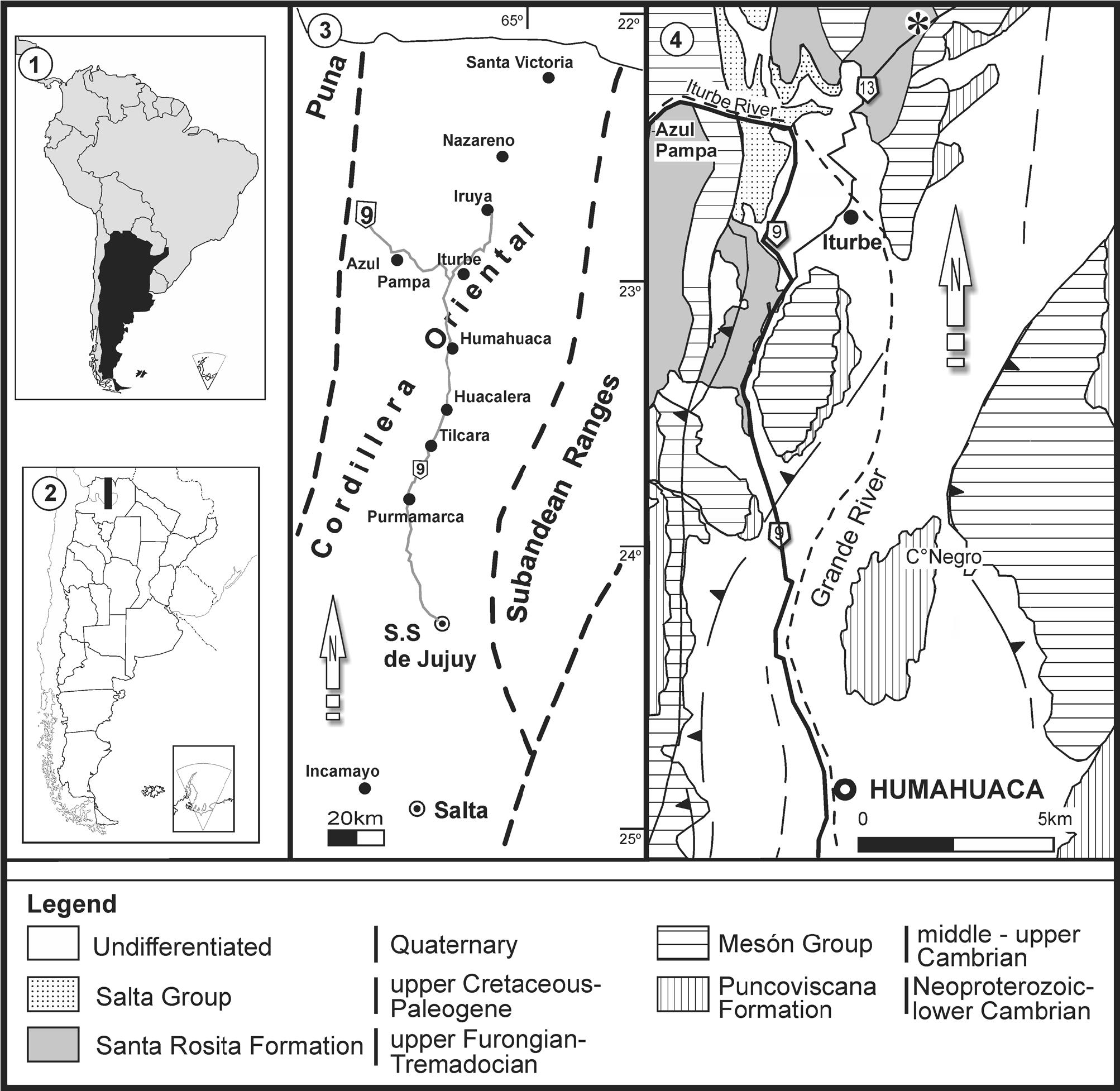 Trilobites and Sedimentary Settings from the Lower Ordovician ...