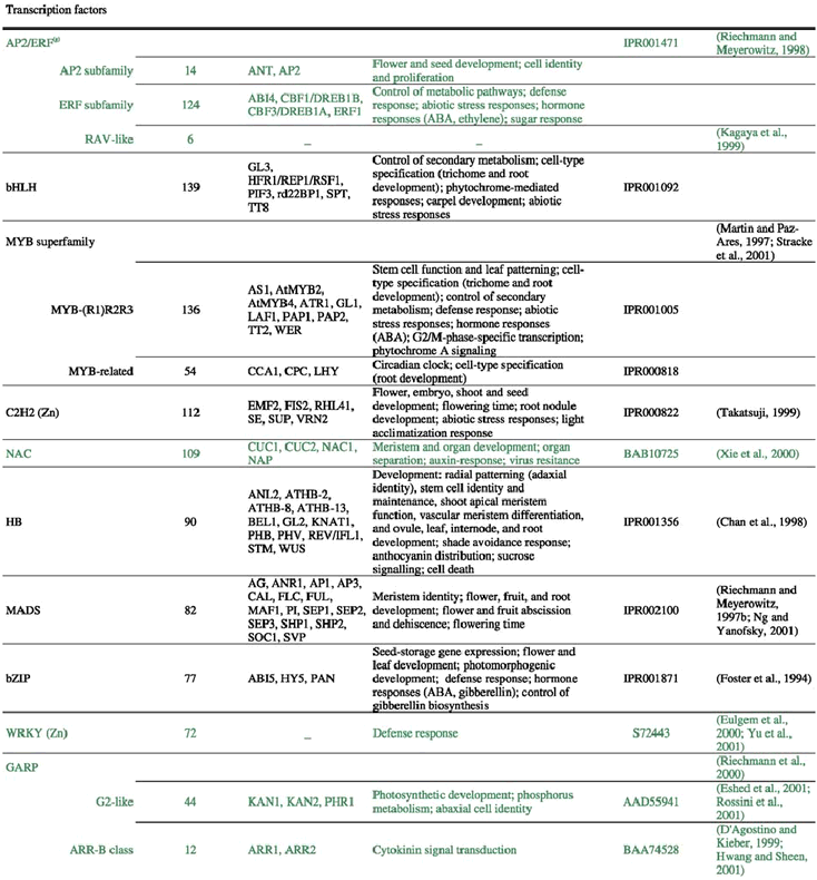 Transcriptional Regulation: a Genomic Overview