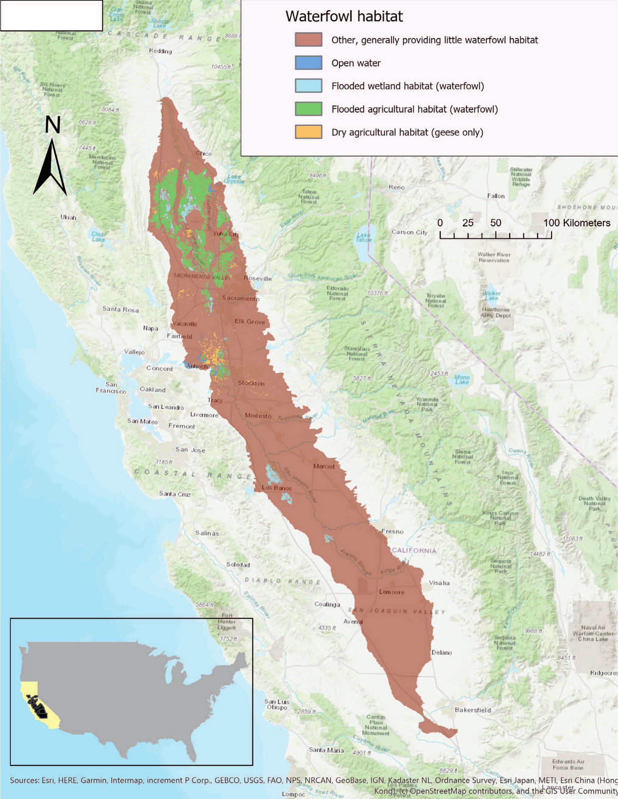 Using The California Waterfowl Tracker To Assess Proximity Of Waterfowl 