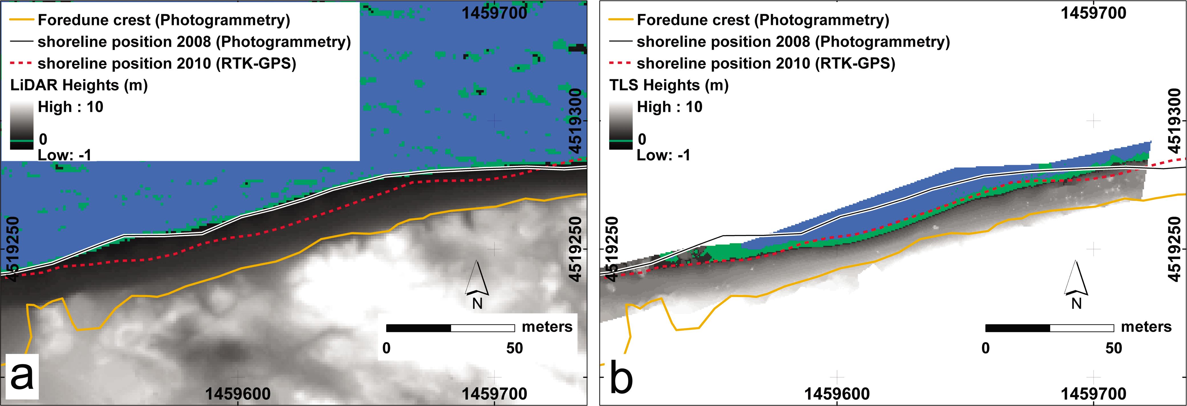 A Geomatics Approach To Multitemporal Shoreline Analysis In Western Mediterranean The Case Of Platamona Maritza Beach Northwest Sardinia Italy