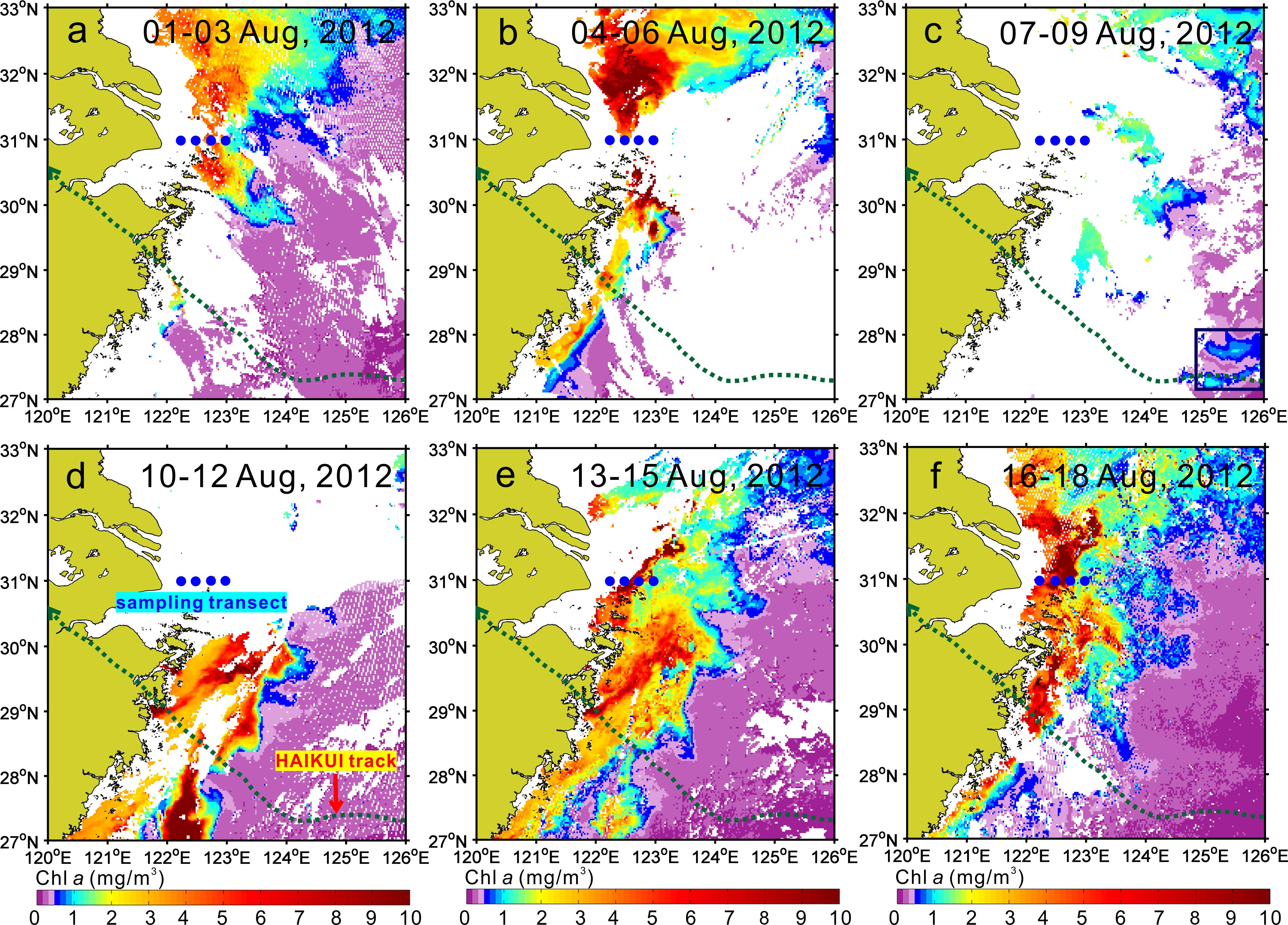 Biological And Nutrient Responses To A Typhoon In The Yangtze Estuary And The Adjacent Sea