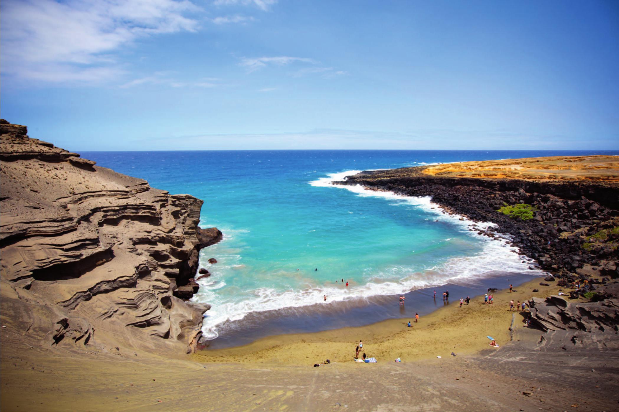 The Green Sand Beach (Papakōlea Beach) - Geology In