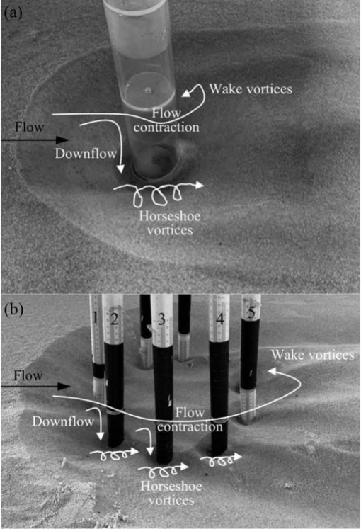 Modeling Clear-Water Scour around the High-Rise Structure Foundations  (HRSF) of Offshore Wind Farms