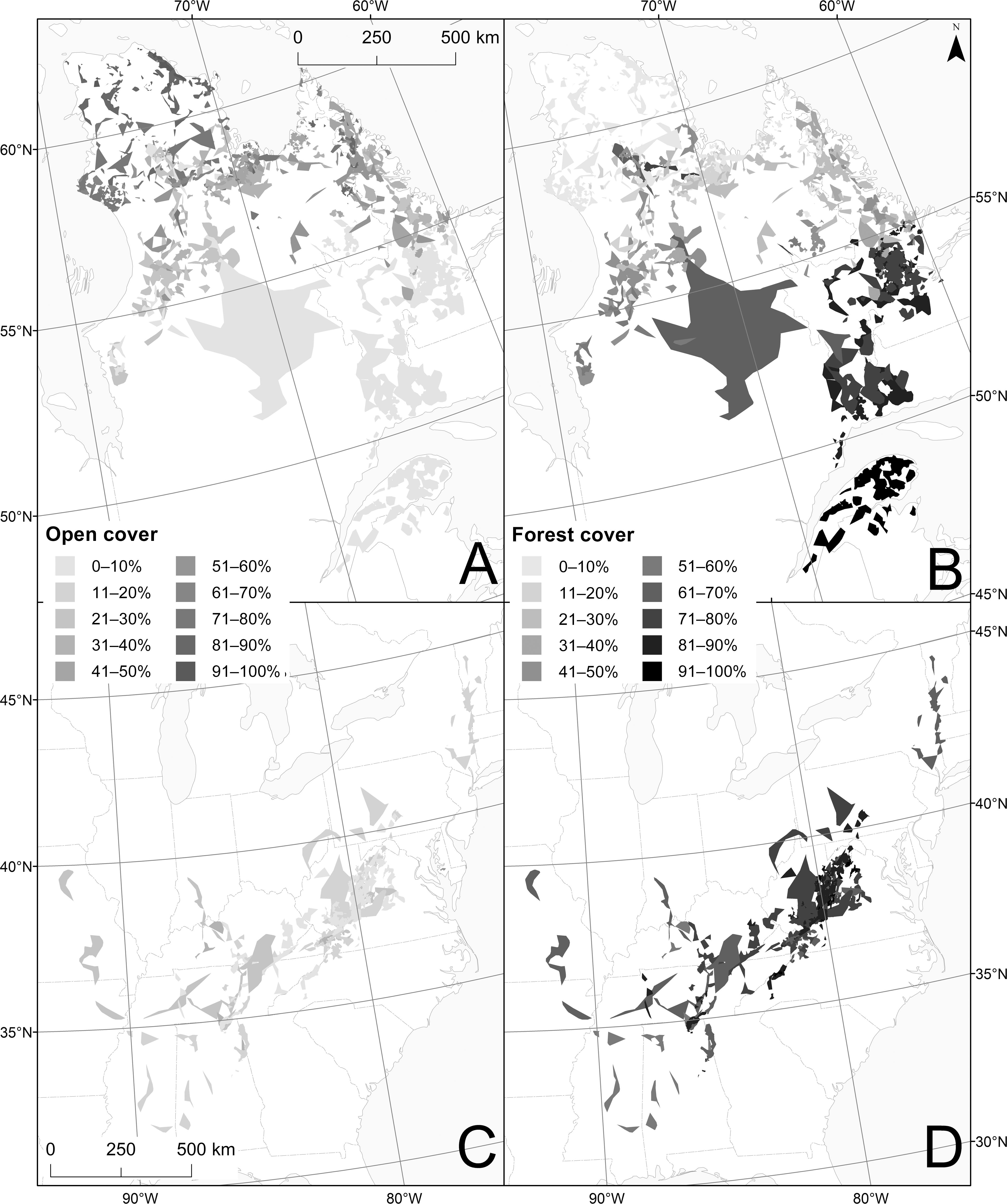 Summer And Winter Space Use And Home Range Characteristics