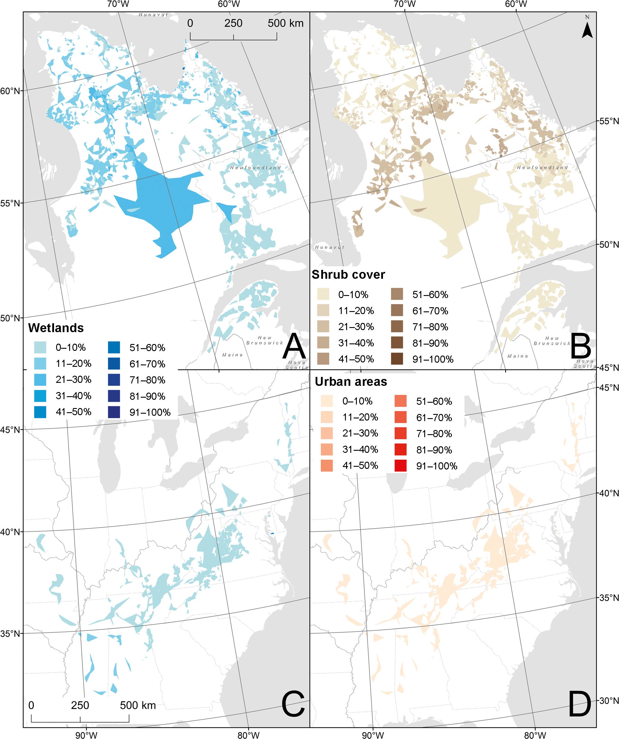 Summer And Winter Space Use And Home Range Characteristics