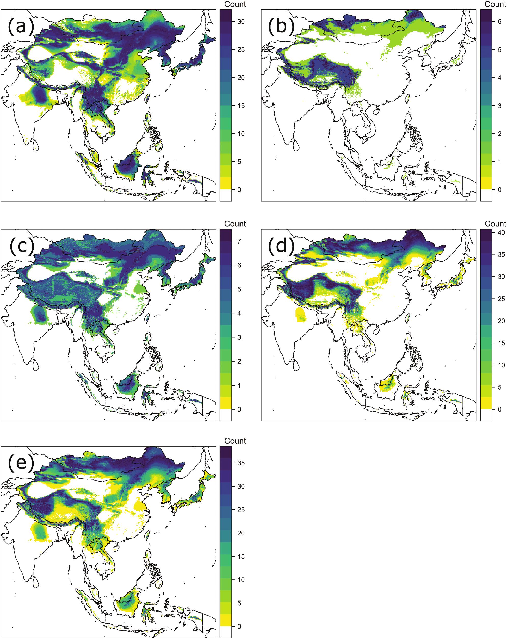 Dragonfly Migration Map 2025