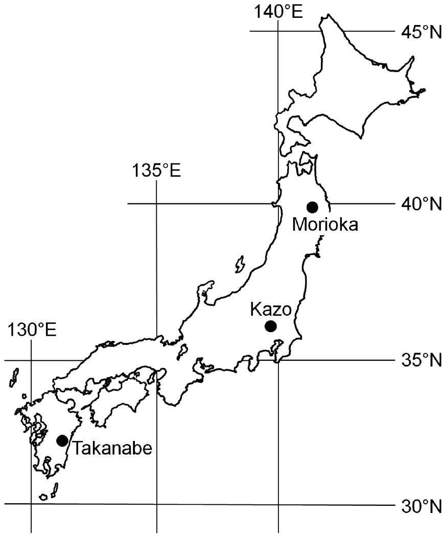 Geographic Variation in Photoperiodic Response for Induction of ...