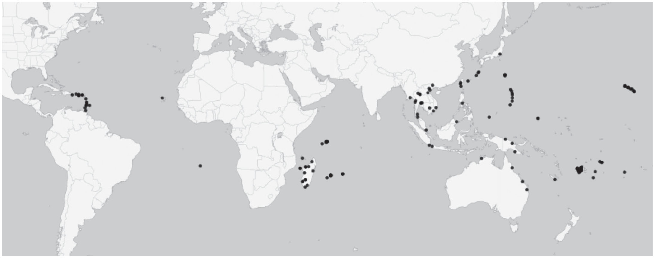 Worldwide Distribution of Syllophopsis sechellensis (Hymenoptera ...