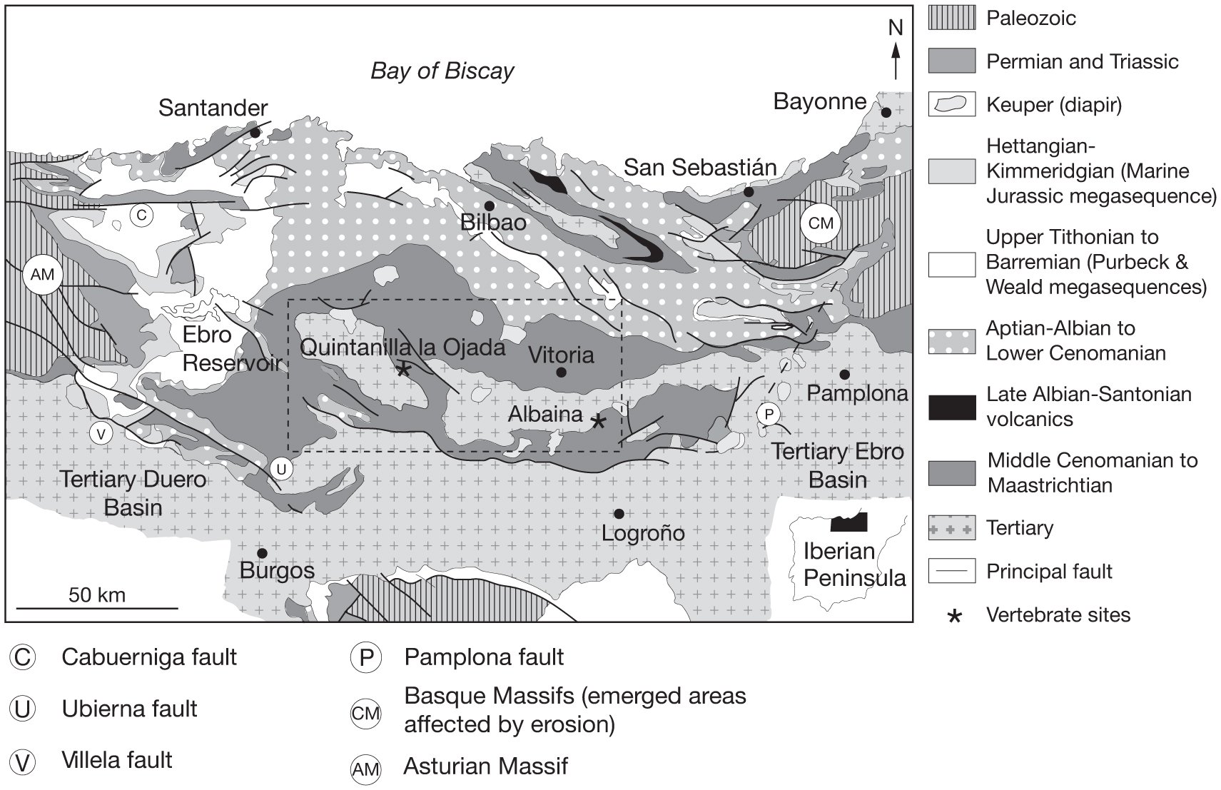 A New Actinopterygian Fauna From The Latest Cretaceous Of Quintanilla La Ojada Burgos Spain