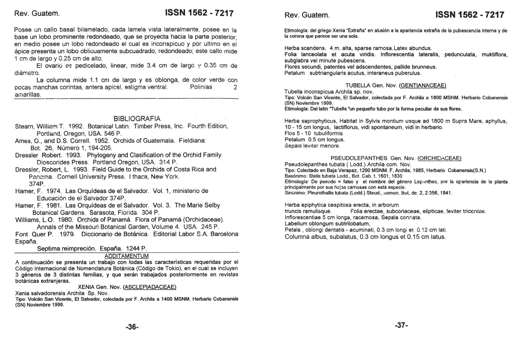 PDF) NEW SPECIES AND NOMENCLATURAL NOTES IN THE PLEUROTHALLIDINAE