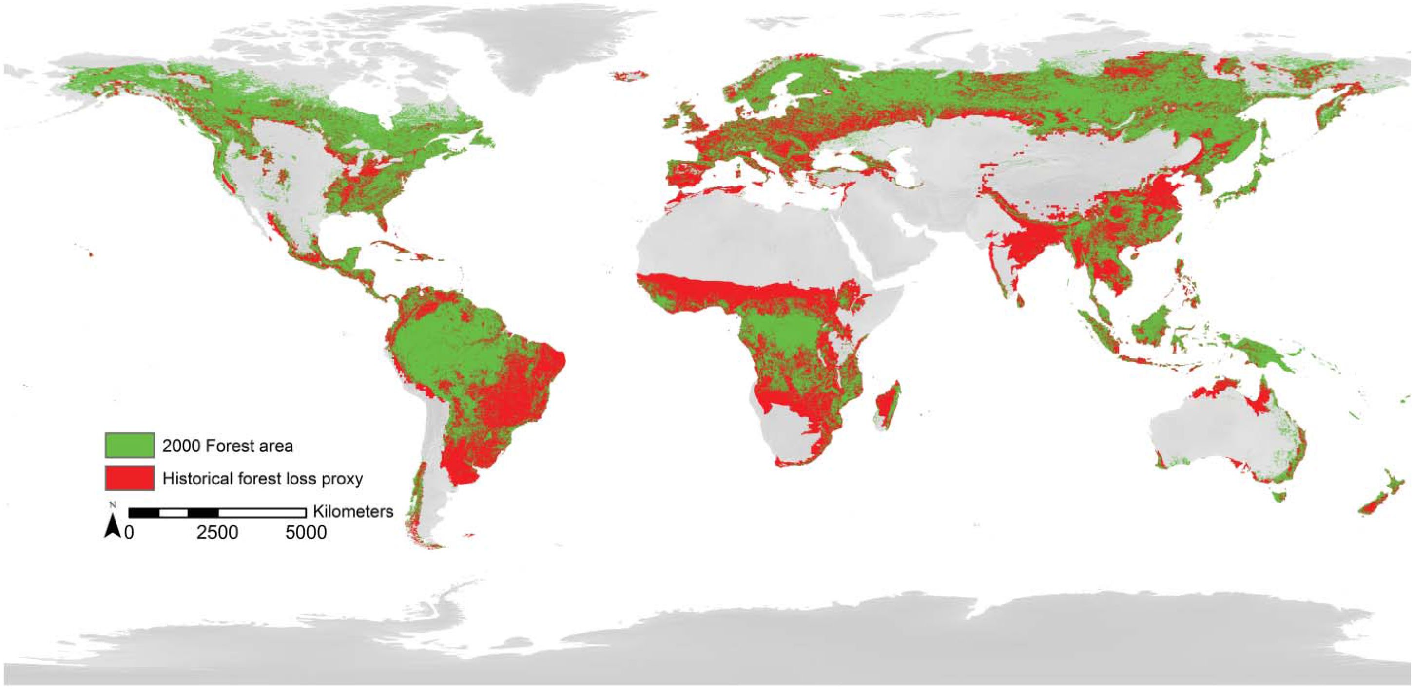 Global Deforestation Patterns: Comparing Recent and Past Forest Loss ...