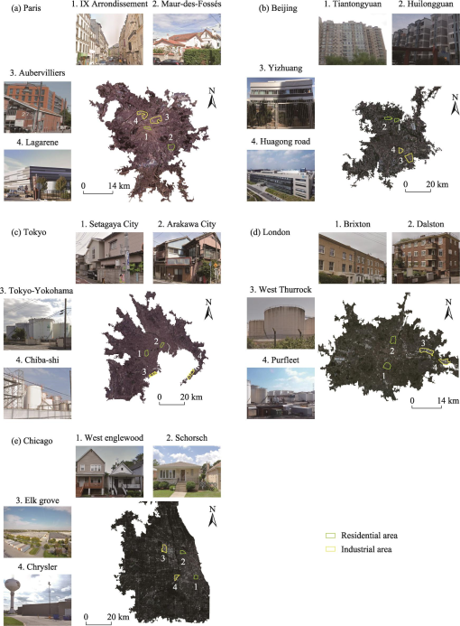 Urbanisation Colour In A Spatial Analysis of Urban Color Harmony in Five Global Metropolises