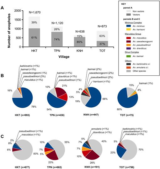 Vector Bionomics And Malaria Transmission Along The Thailand-Myanmar ...