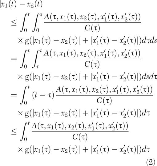 Results On Uniqueness Of Solutions For A Generalized Second Order Differential Equation