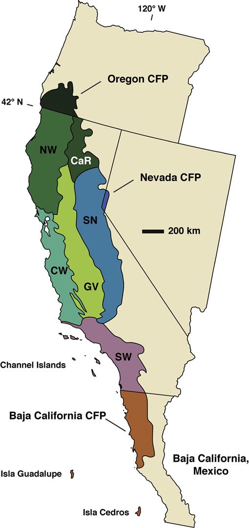 Plant Diversity And Endemism In The California Floristic Province