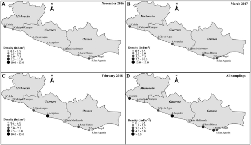 PDF) Mapping the spatial distribution of the invasive Mexican