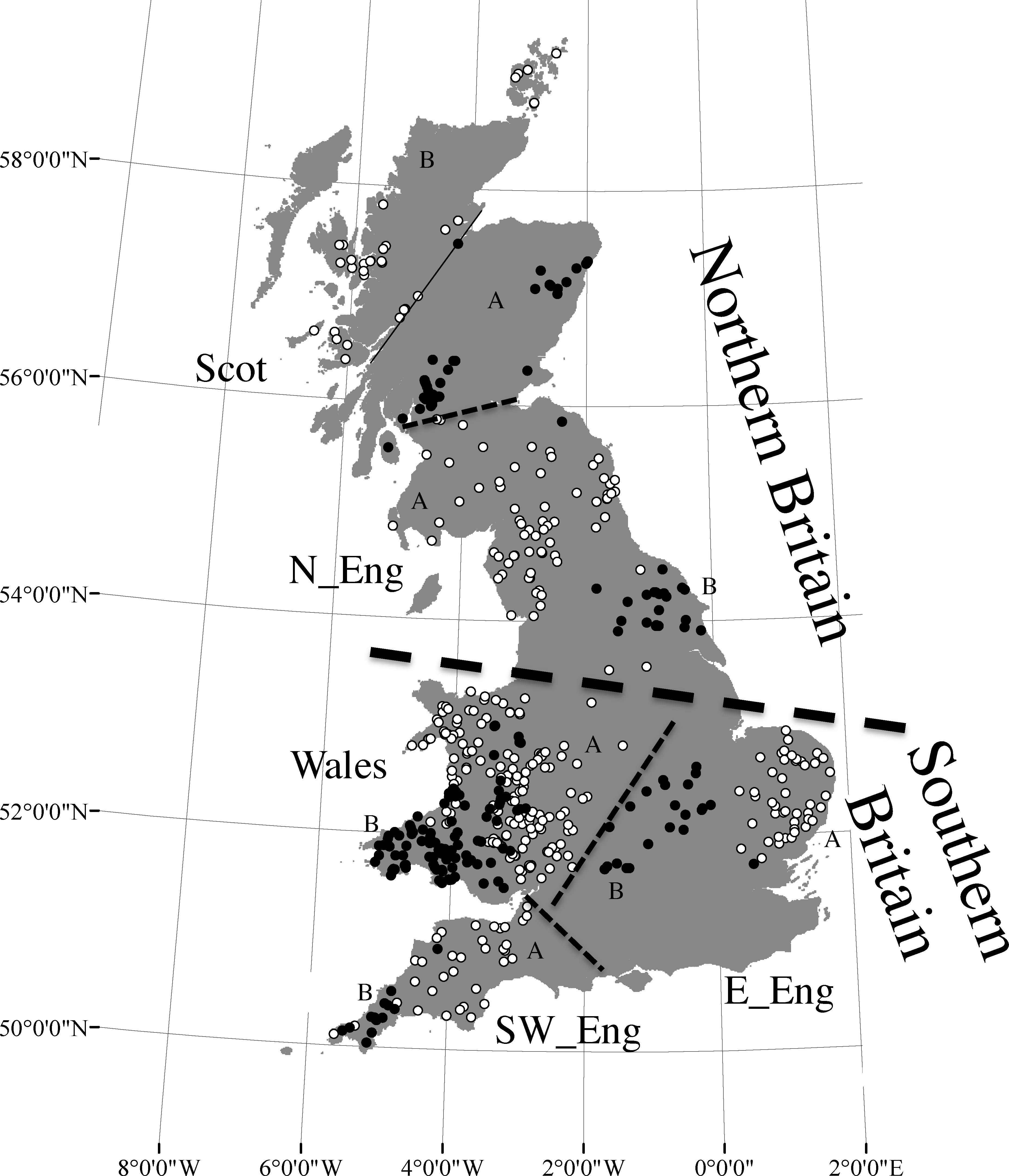 Contrasting Genetic Structure Of The Eurasian Otter Lutra Lutra Across A Latitudinal Divide 0255