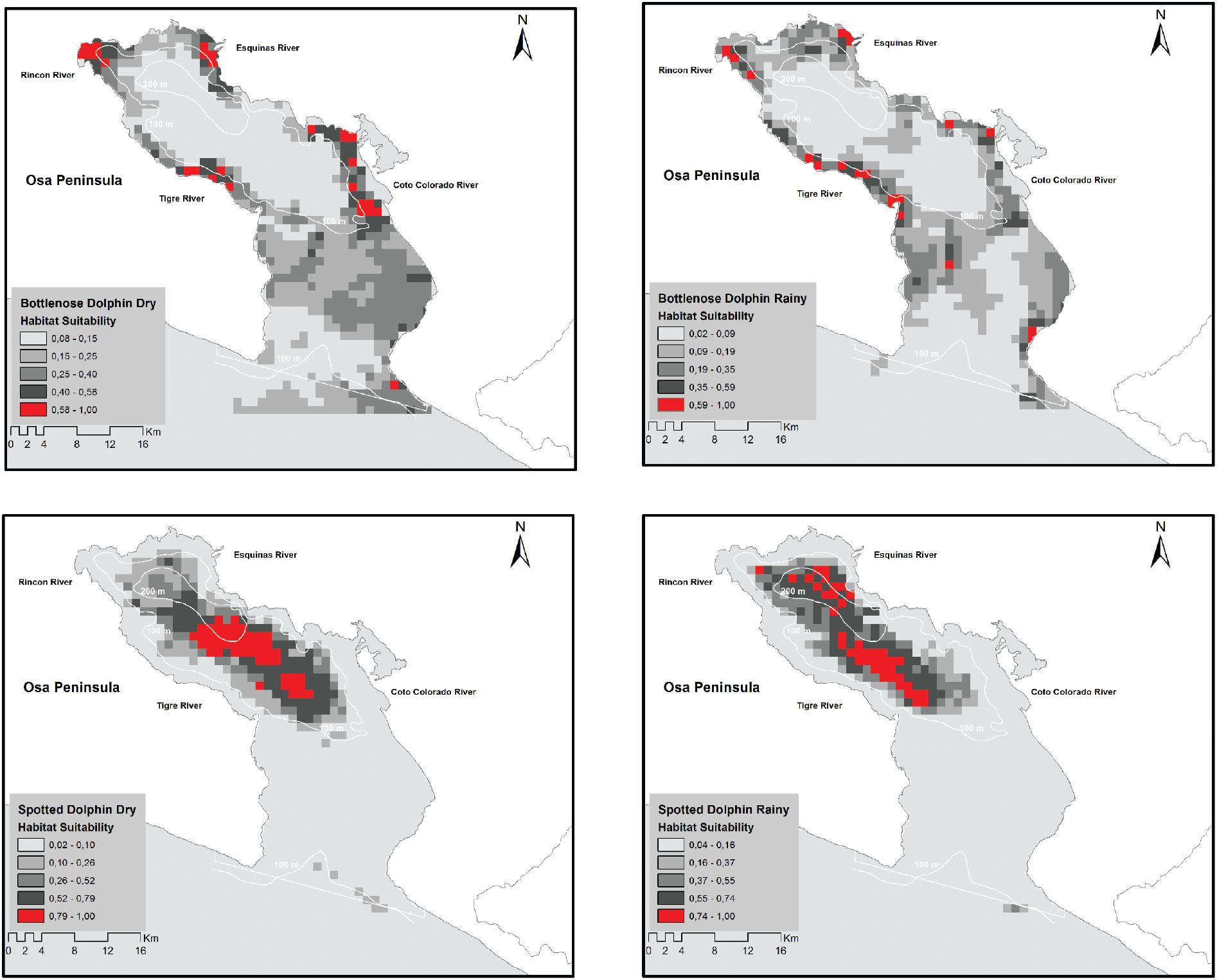 Habitat Partitioning Mediates The Coexistence Of Sympatric Dolphins In A Tropical Fjord Like Embayment