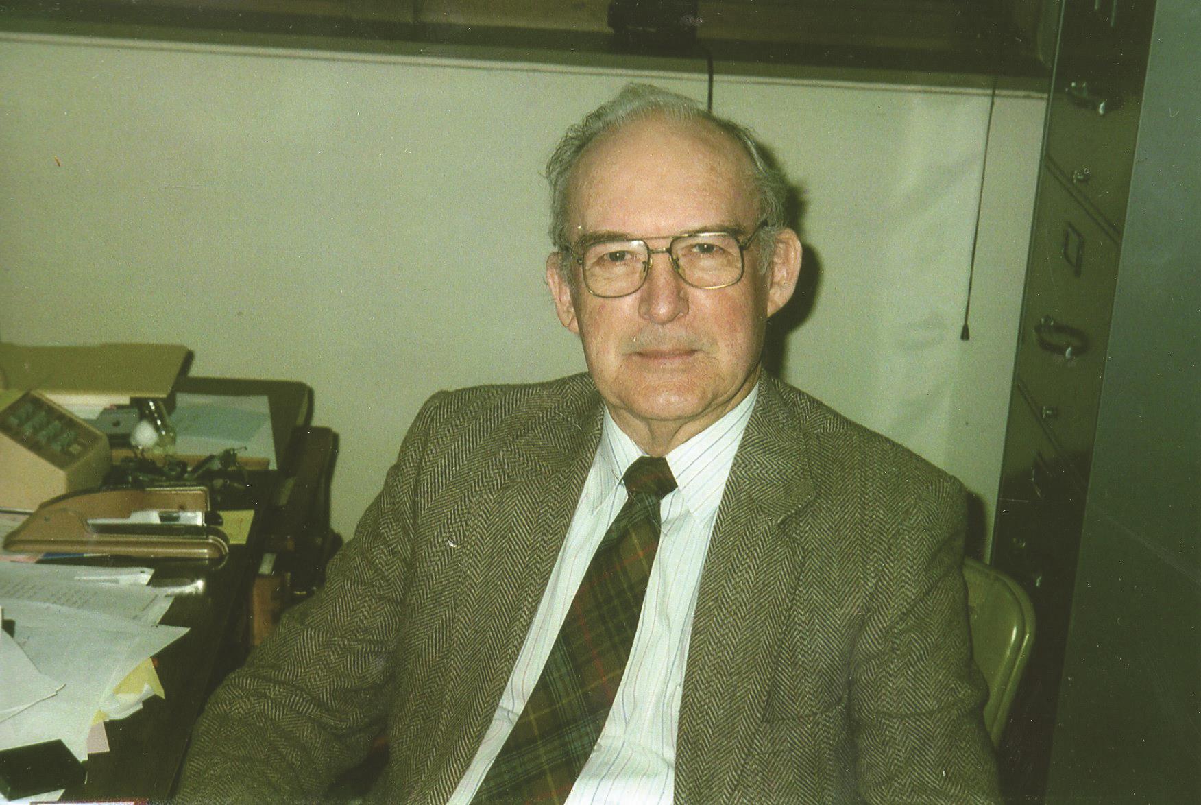 2012 AMCA Memorial Lecture Honoree Dr. James Duncan Long 1925 20091