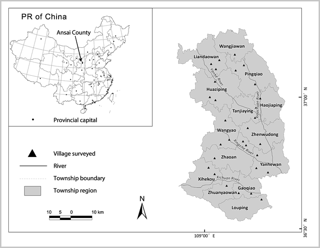 Influence of Ecological Defarming Scenarios on Agriculture in Ansai County,  Loess Plateau, China