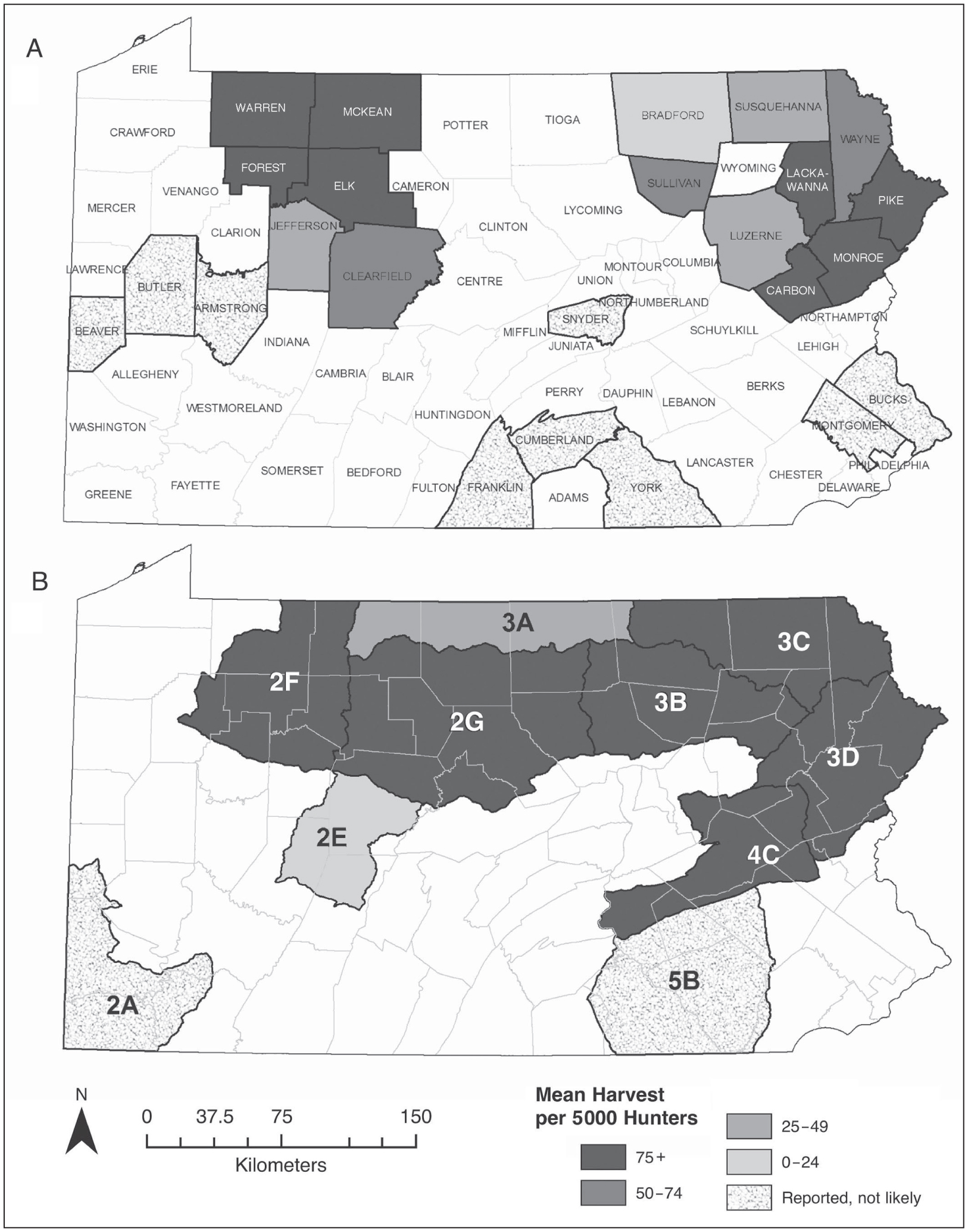 Wmu Map Pa Pennsylvania Game Commission State Game Lands 217 Hunting