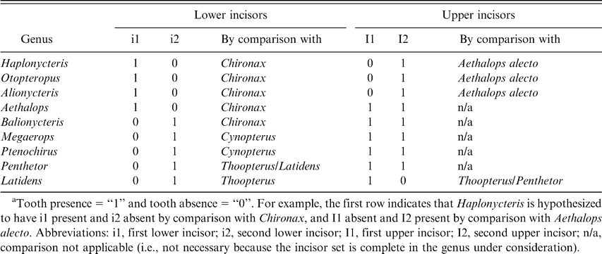 chimpanzee dental formula