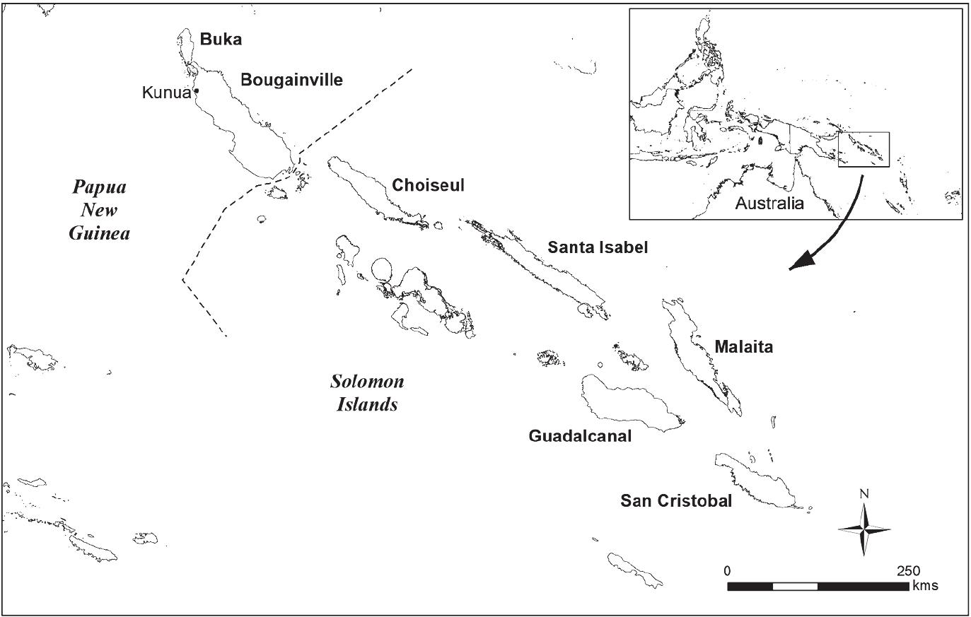 A new species of Teinobasis from Bougainville Island, Papua New Guinea ...