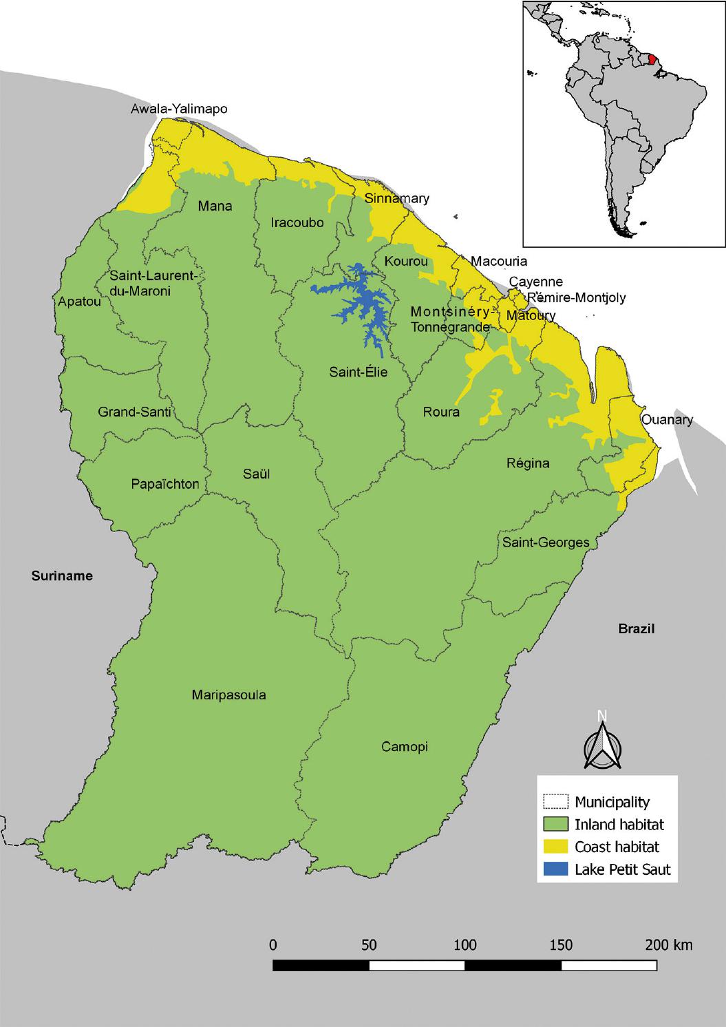 Check-list of Odonata from French Guiana with notes on their ...