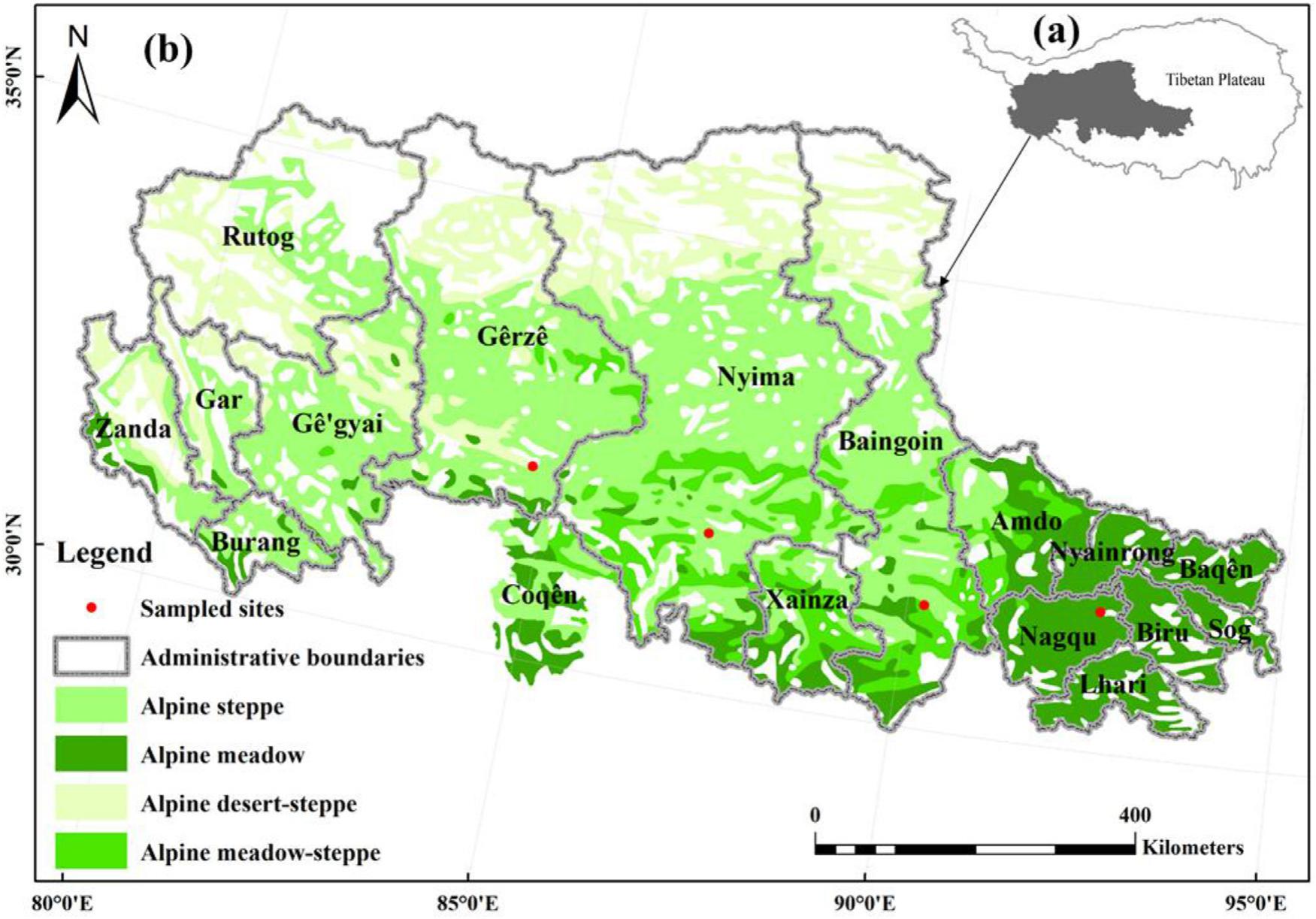 Assessing Rangeland Sensitivity To Degradation In North Tibet★