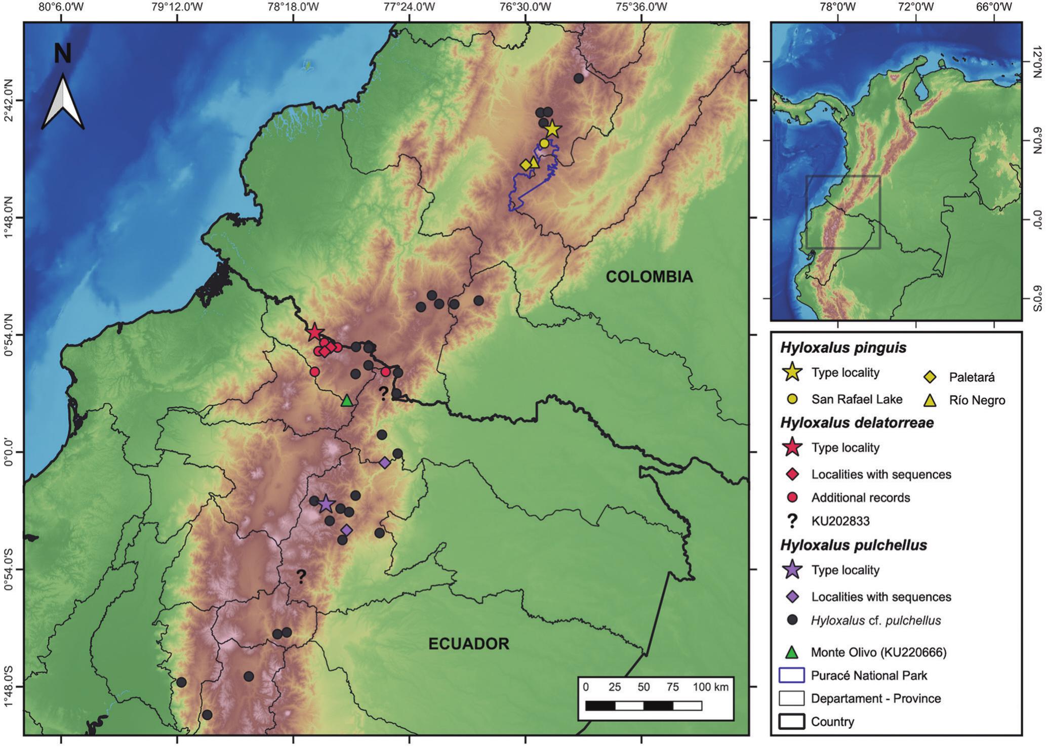 Distribution Update, Advertisement Call, and Phylogenetic Position of ...