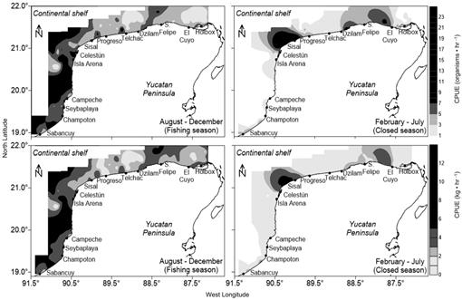Spatial Analysis of the Abundance and Catchability of the Red
