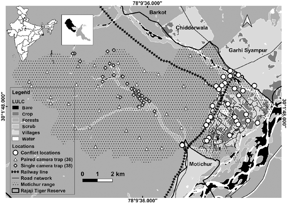 Leopards at large: population density, habitat utilisation and spatio ...