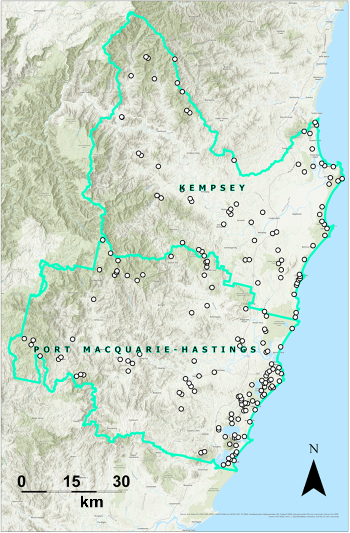 Maroota Ridge State Conservation Area Map.pdf Using a state vegetation type map to predict legal koala habitat at ...
