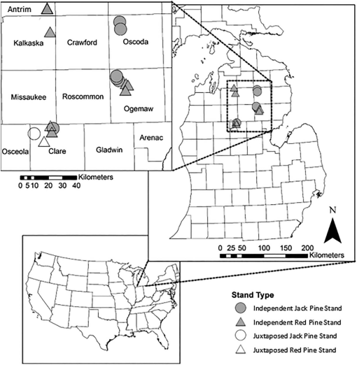 Bird communities of jack pine and red pine stand types in Michigan ...