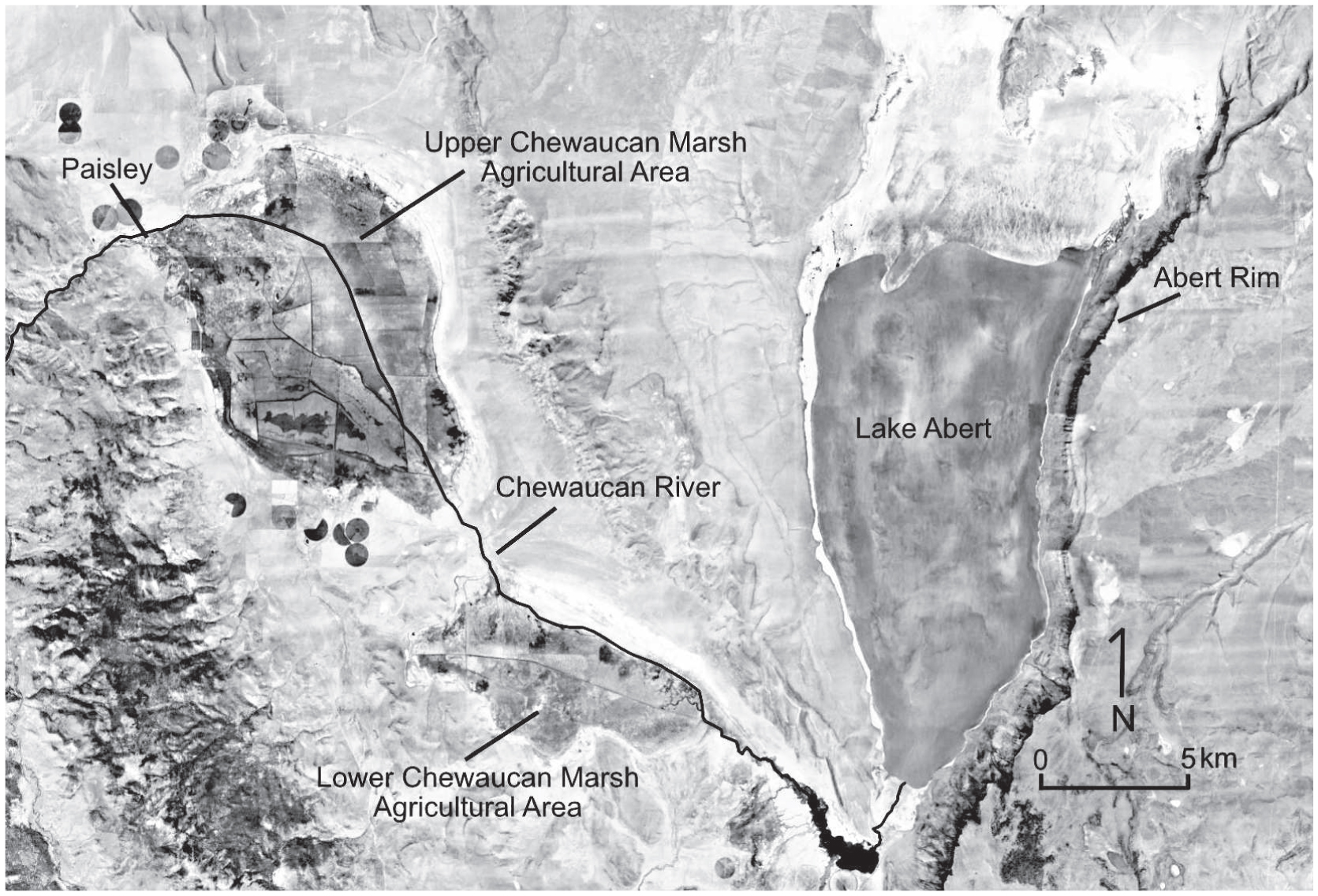 mono lake evidences showing shrinking lake level geo 5