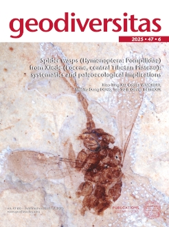 Volume 47 Issue 6 | Geodiversitas