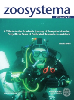 Volume 47 Issue 25 | Zoosystema