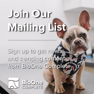 Join Our Mailing List. Sign up to get news and trending content from BioOne Complete. Photo: A small dog sits on a veterinarian's table.