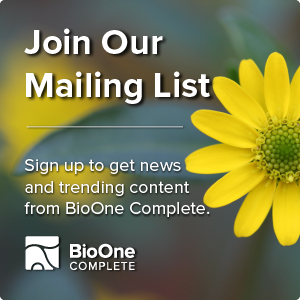 Join our Mailing List. Sign up to get news and trending content from BioOne Complete. Photo: Yellow flower