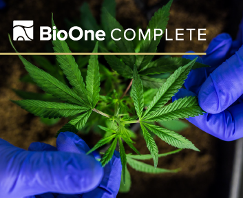 BioOne Complete logo. Hands wearing purple gloves tending a cannabis plant.